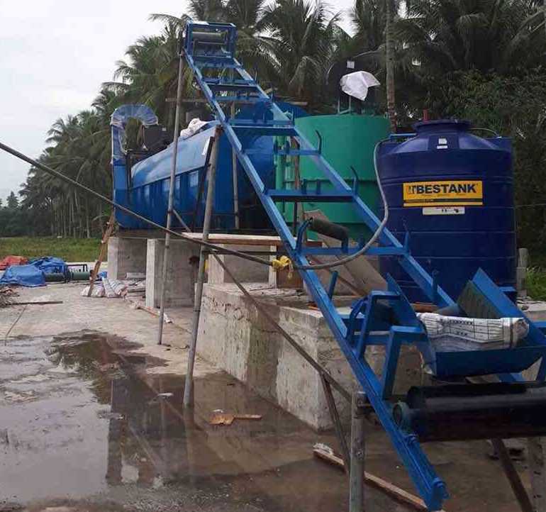 Small Wood Chip Drying Machine/Sawdust Drum Rotary Dryer Price for Sale