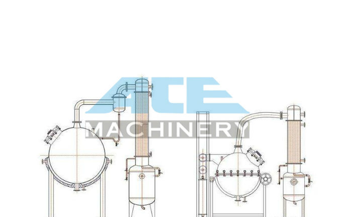 Vacuum Evaporator/ Jam Concentrator (ACE-ZFQ-Q8)