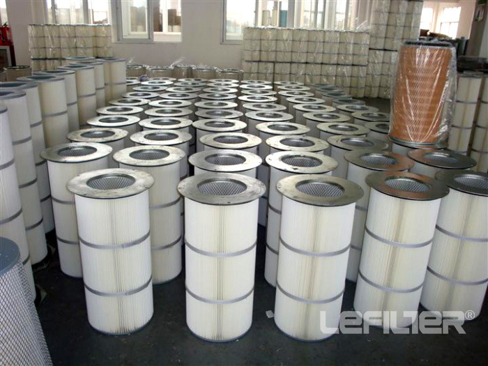 PTFE Membrane Air Filter Cartridge for Dust Collector