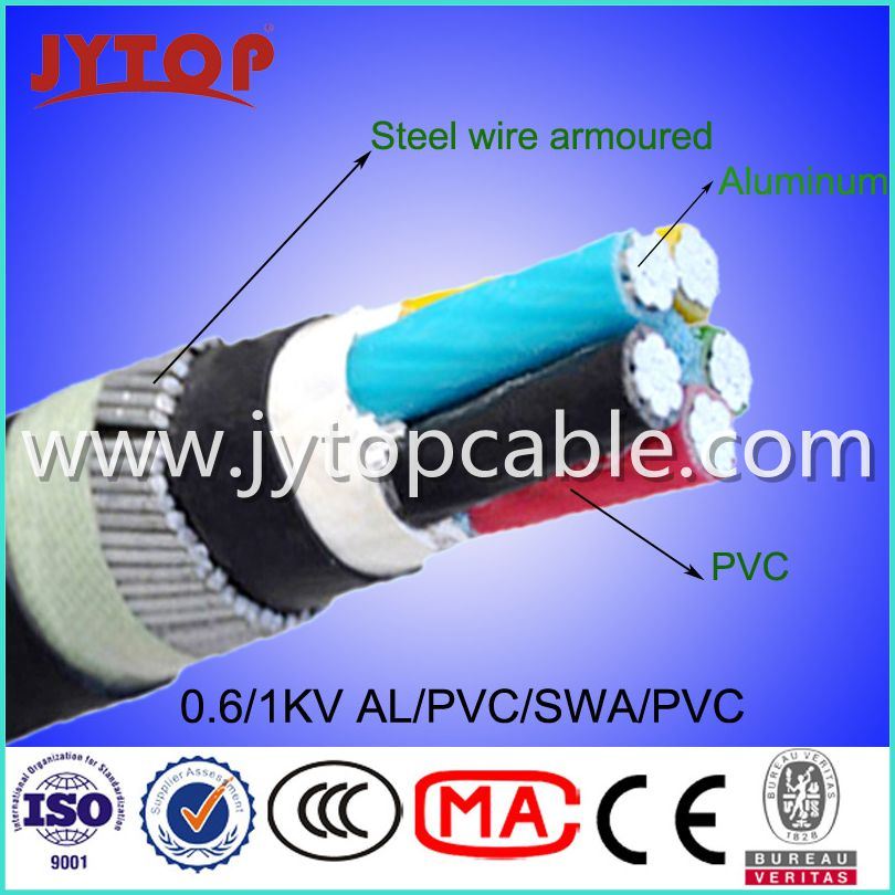 Aluminium Conductor XLPE Insulated Awa Aluminum Steel Wire Armoured Cable