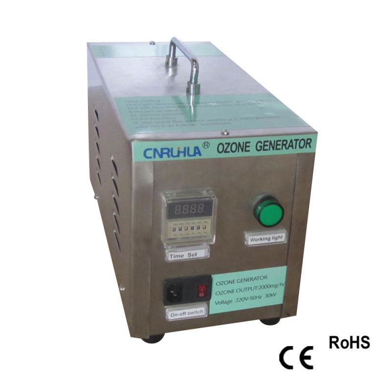 Ce and RoHS 220V Portable Stainless Steel Ozone Generator