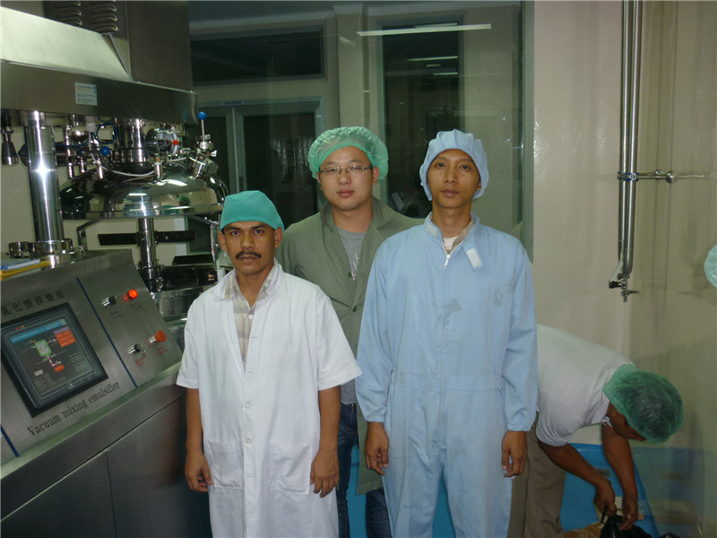 Vacuum Mixer Emulsifier Homogenizer for Cosmetic Cream Shampoo Lotion Ointment Toothpaste