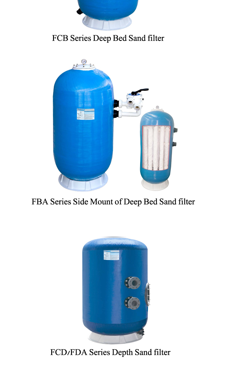 Aqua Pond Pool Sand Filter Aquaculture Drum Filter