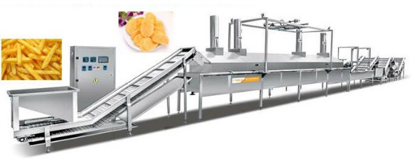 Fully Automatic Potato Chips and Frozen French Fries Production Line