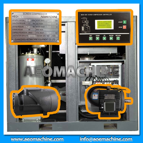 China New Product Belt Driven Electric 300 cfm Air Compressor for Sale