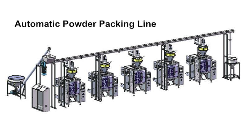 New Design Vertical Automatic Powder Packaging Machine (JA-720)