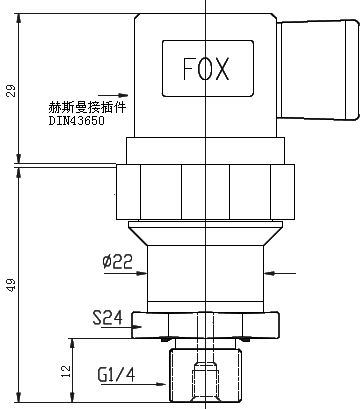 Model Ppm-T322h Pressure Transmitter for General Industial Application