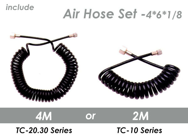 Tanning mini air compressors air hose set
