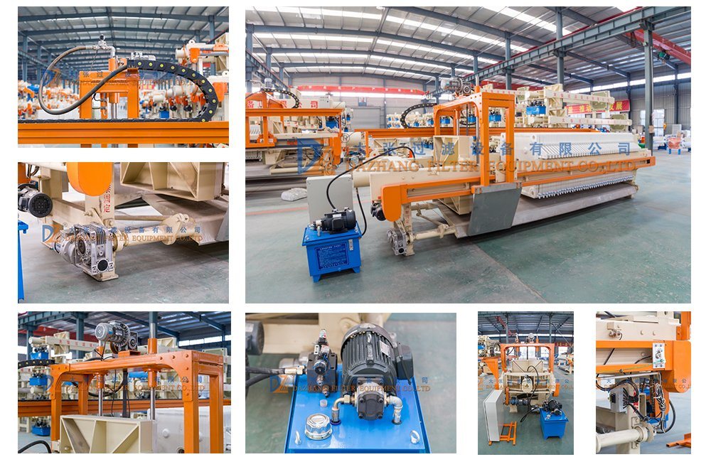 Automatic Chamber Filter Press with Auto Cloth Washing