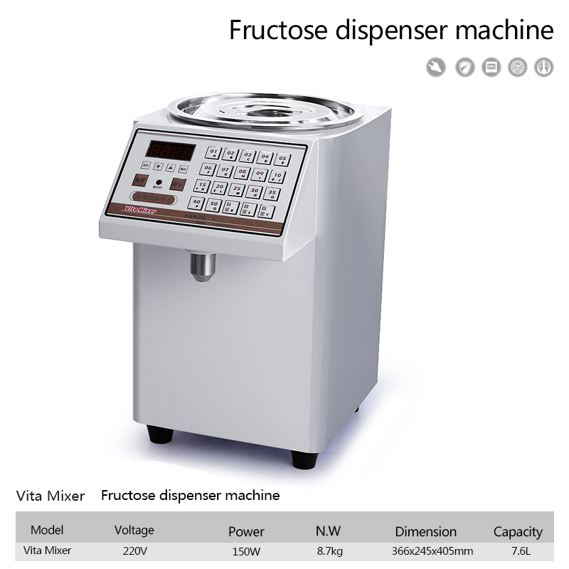 High Precision Liquid Sugar Fructose Dispenser Measuring Machine