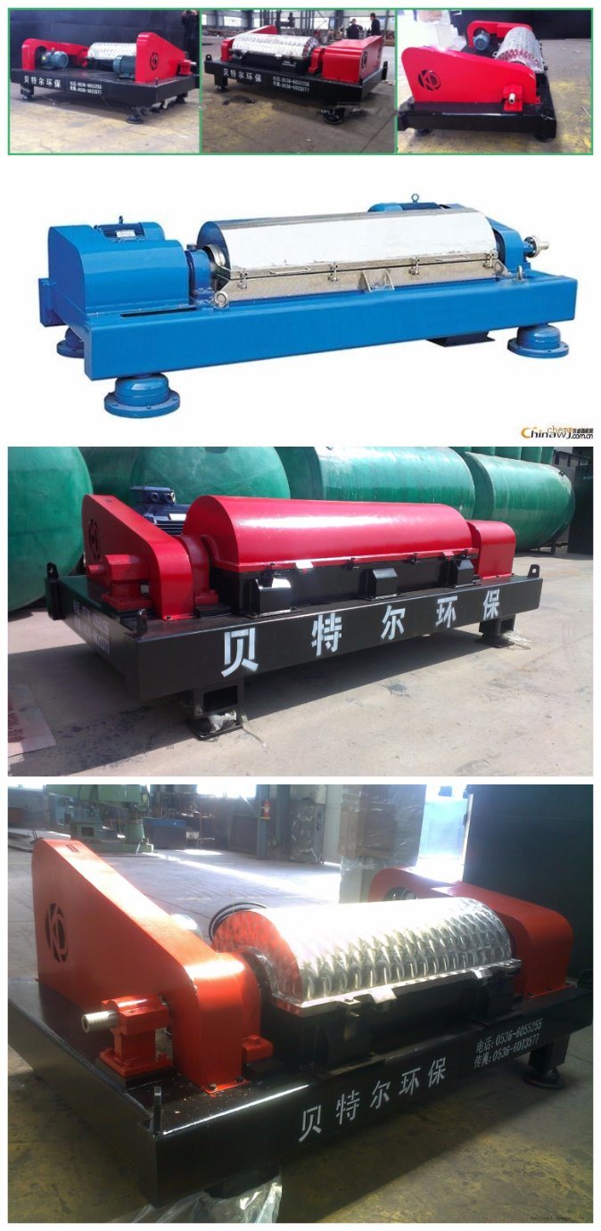 Lw-450 Automatic Discharge Horizontal Type Decanter Centrifuge Separator Machine