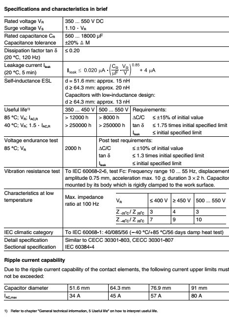 AC Motor Aluminum Electrolytic Capacitors Screw Terminal (SEMG-A)