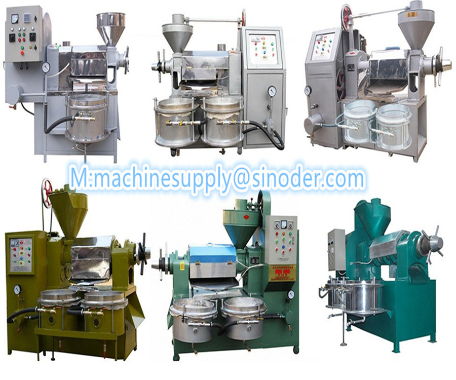 Sesame/Soybean Oil Press Machine with Air Pressure Filter Supply