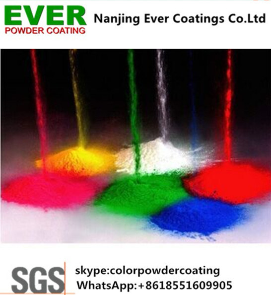 Black Sandy Texture Polyester Anticorrosion Powder Coating Paint