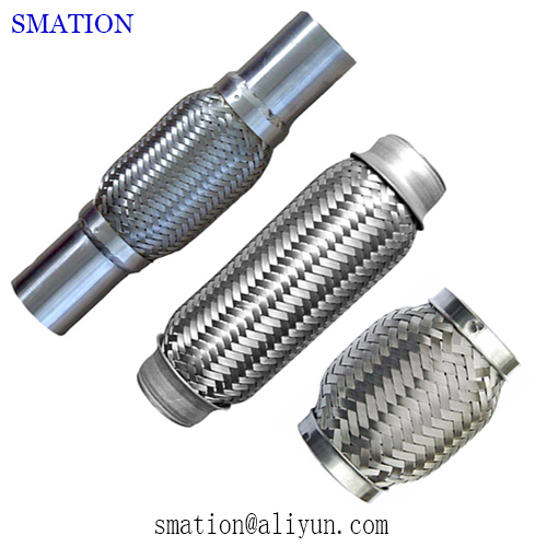 Ss304 Ss201 Auto Car Stainless Steel Flexible Exhaust Flexible Pipe