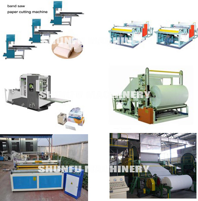 Full Automatic Pocket Facial Tissue Paper Products Making Machine
