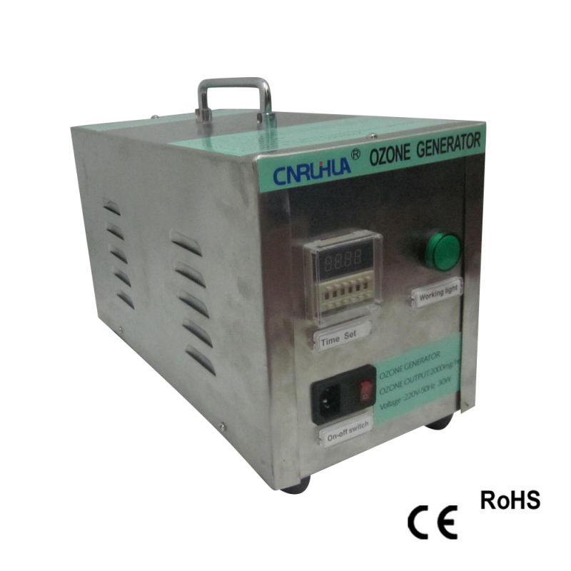 Ce and RoHS 220V Portable Stainless Steel Ozone Generator