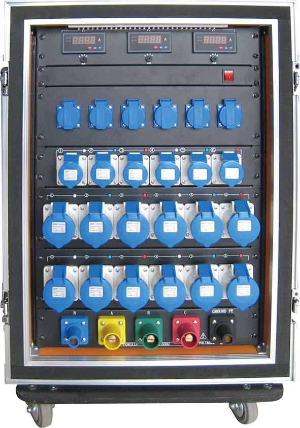 24 Channels Power Distribution Cabinet with Switch Breakers