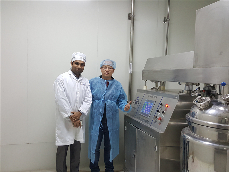 Vacuum Mixing Homogenizer for Cosmetic Toothpaste Ointment Cream Lotion Shampoo