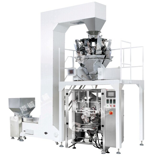 R Vffs Potato Chips Banana Chips Packing Production Line 420c