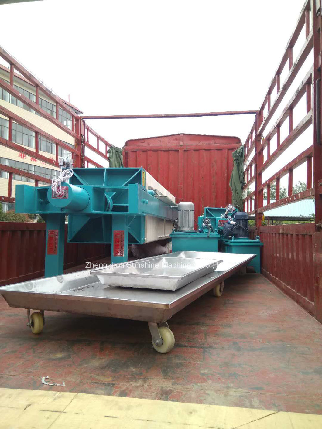 Plate Frame Vegetable Cooking Sunflower Oil Filter Press