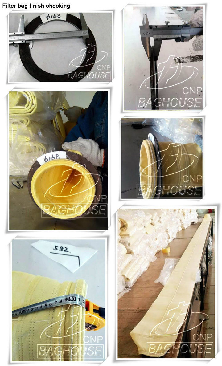 Teflon Coating Spray Bag Filter/PTFE Membrane Dust Filter Bag