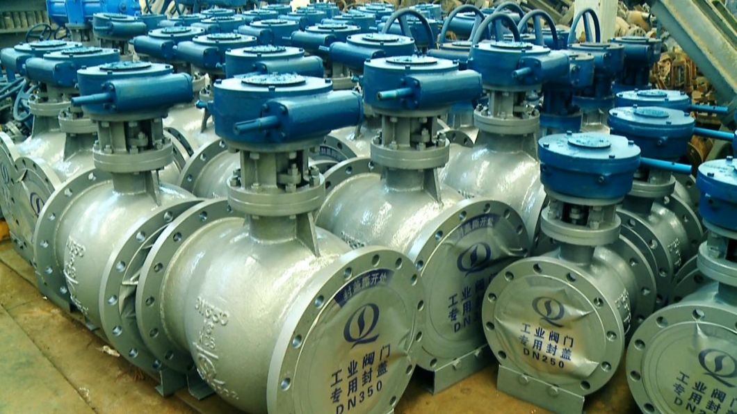 Eccentric Hemisphere Ball Valve for Soda Crystallization Pipeline