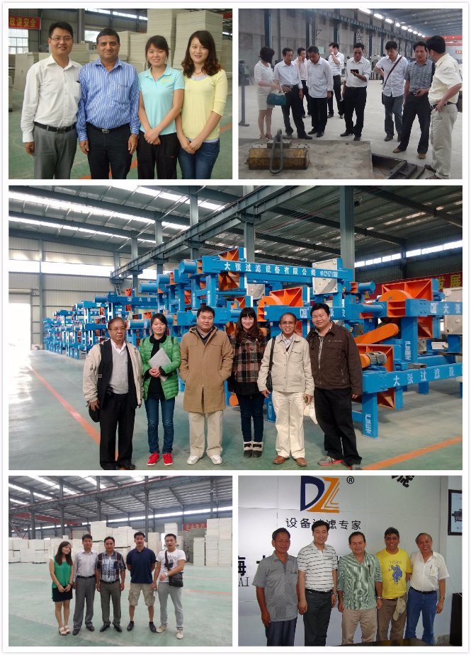 Dz Water Treatment Chamber Membrane Filter Press Machine