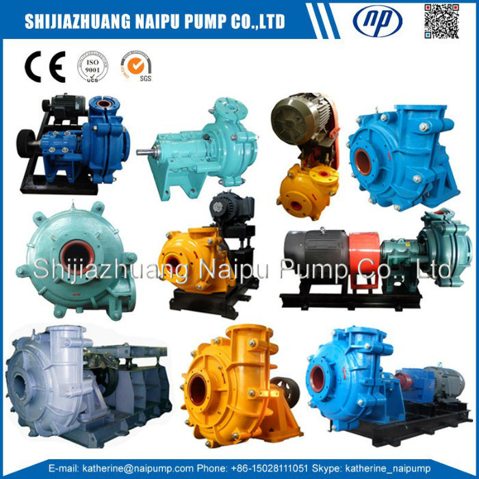 Cantilevered High Chromium Cast Iron Heavy Duty Slurry Pump