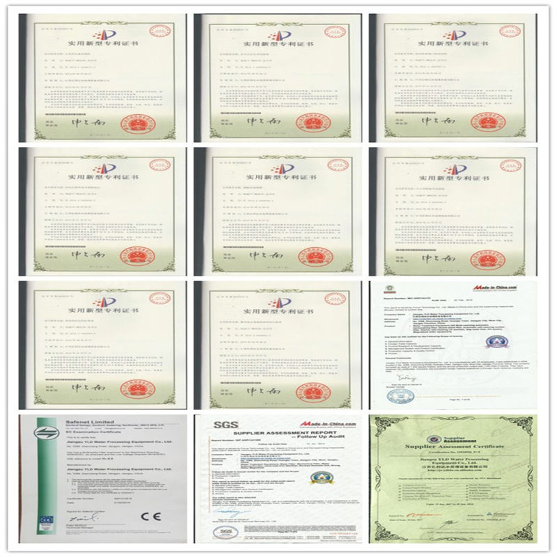 1000 Liter/Hour Household Water Softener (flow based valve)