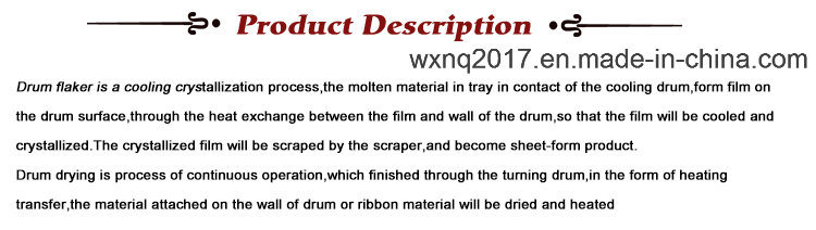Chemical Drum Flaker with Cooling and Crystallization