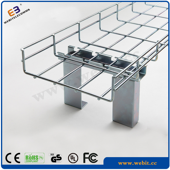3m Length Data Center Stainless Steel Cable Tray