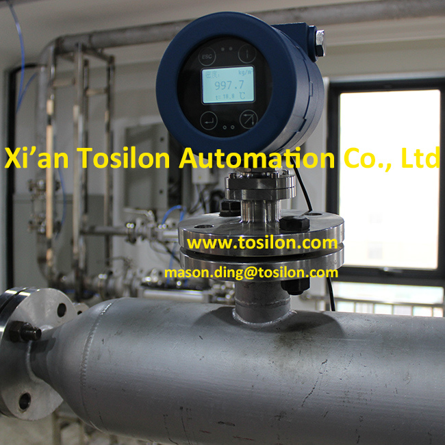 Direct Insertion Liquid Densitometer for Continuous in-Line Density Measurement