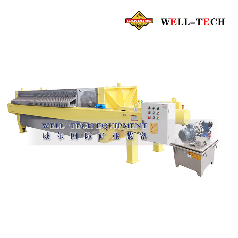 Plate and Frame Filter Press. Bmz-60/1000