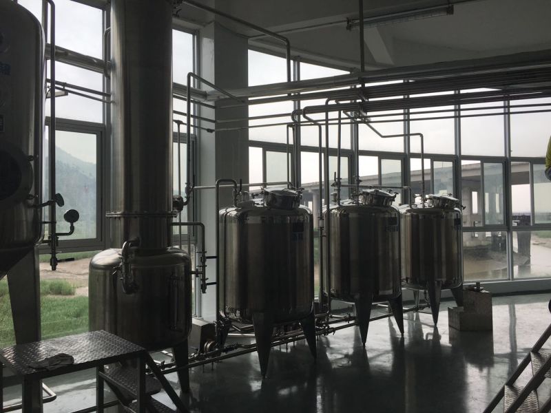 Triple-Effect Falling Film Evaporator/ Vacuum Concentrator for Juice / Milk / Whey