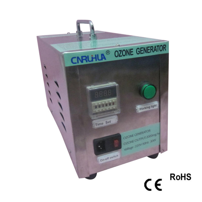 Ce and RoHS 220V Portable Stainless Steel Ozone Generator