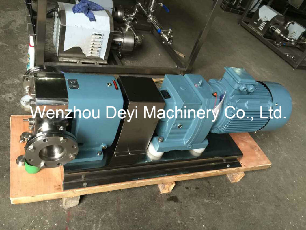 Stainless Steel Sanitary Grade Gear Rotary Lobe Pump Rotor Pump