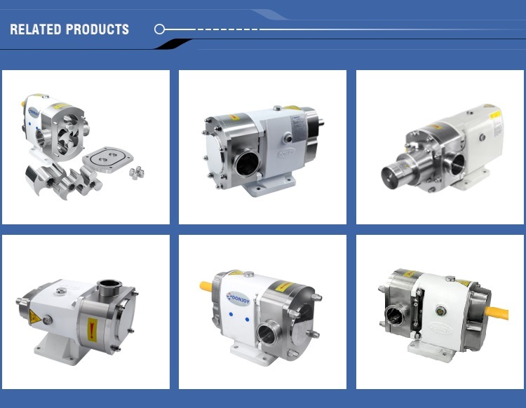 Stainless Steel Rotary Lobe Pump for Chocolate, Honey (TUL/TUR Series)