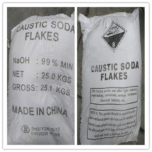 Sodium Hydroxide, Caustic Soda Flakes Pearls 99%