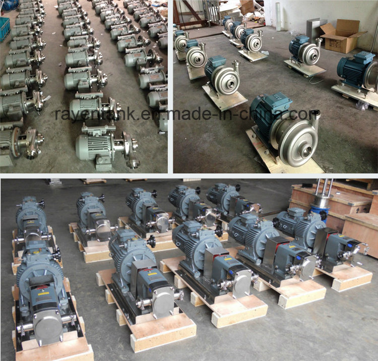 SUS304 Sanitary Stainless Steel Chocolate Lobe Pump Single Gear Pump