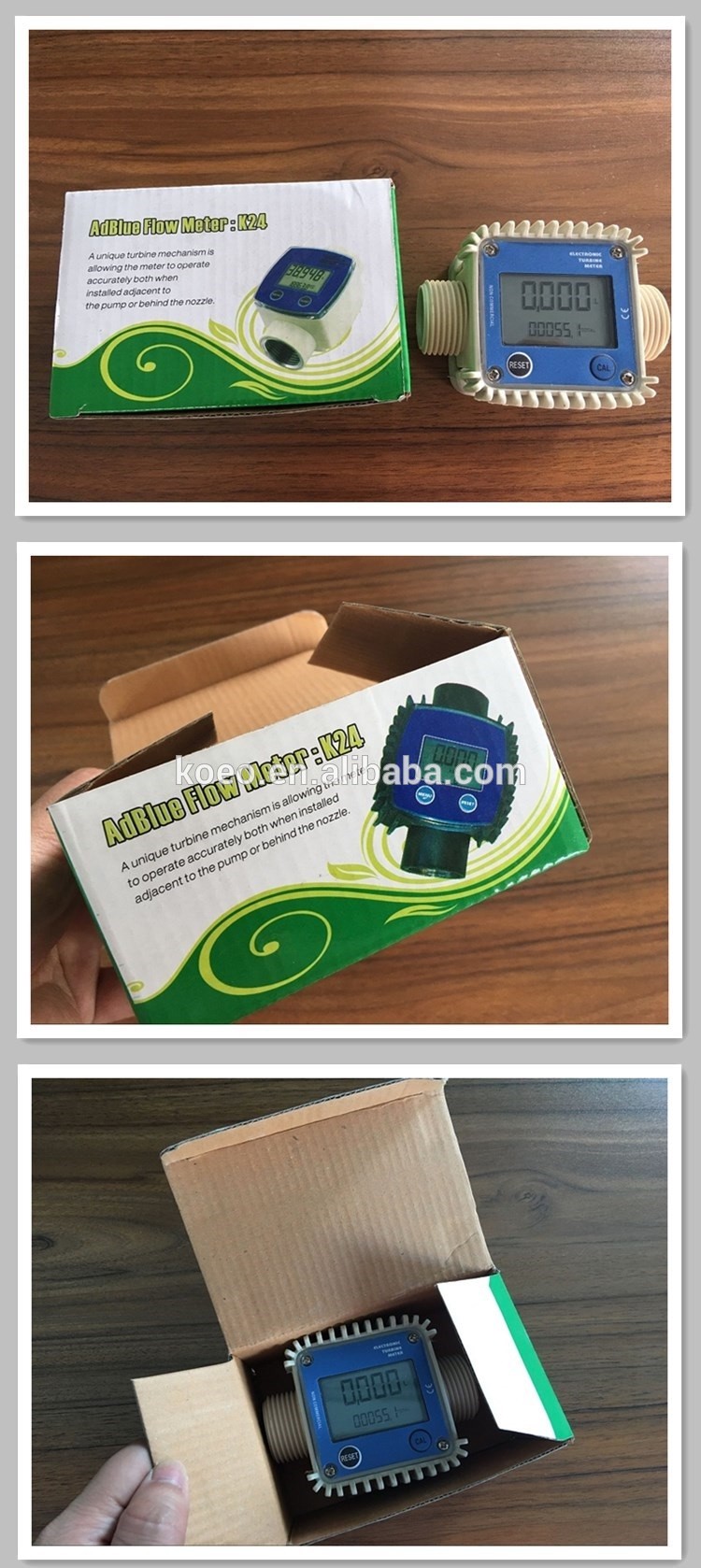 K24 Turbo Machine 18.9-190 lpm Durable Turbine Flow Meter.jpg