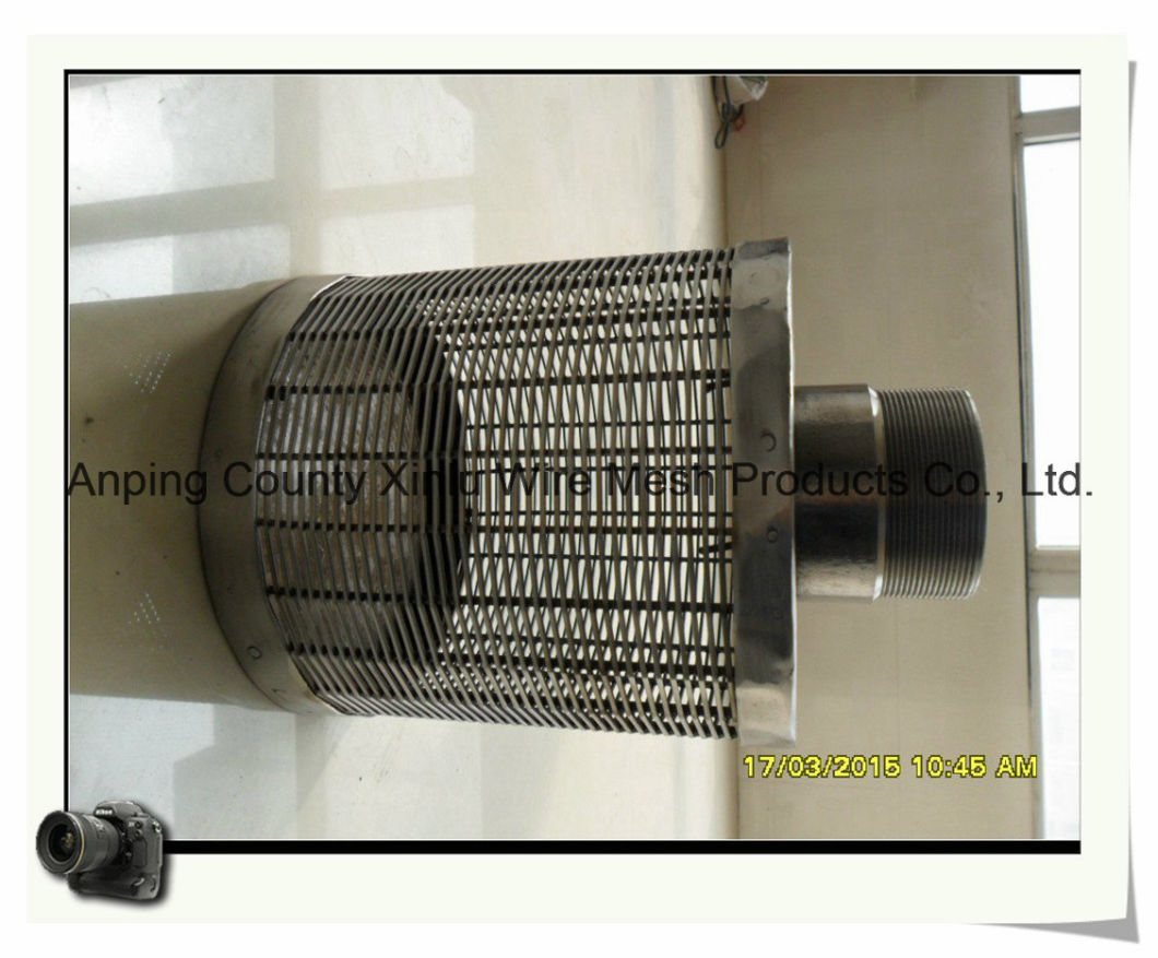 Ss340 316 V Wire Nozzle Strainer for Ion Exchange Resin Facility