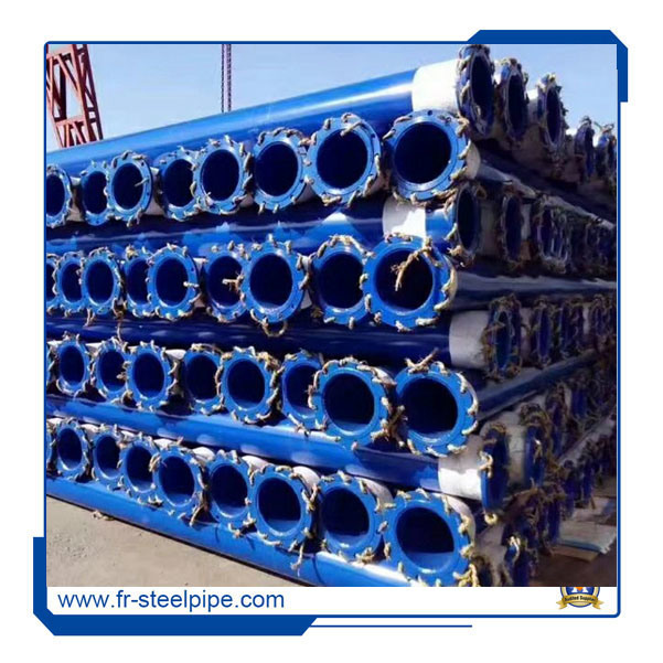 ASME Standard Stainless Steel SS304 SS316 Seamless Pipe with End Flanges