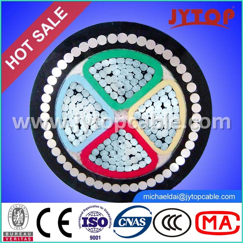 Aluminium Conductor XLPE Insulated Awa Aluminum Steel Wire Armoured Cable
