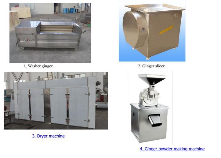 Ginger Flake Ginger Powder Processing Line