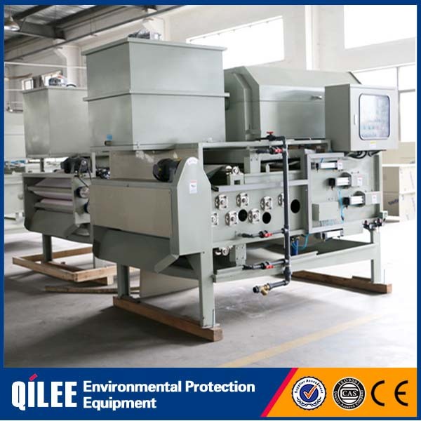 High Capacity Leather & Tannery Sewage Belt Filter Press