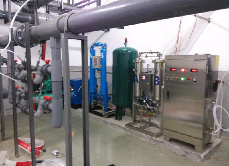 Laboratory Underground Well Water Ozone Filtration System