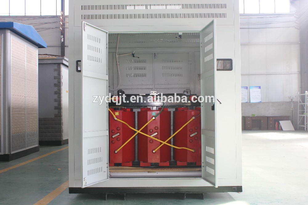 Outdoor power distribution house box-type transformer substation.JPG