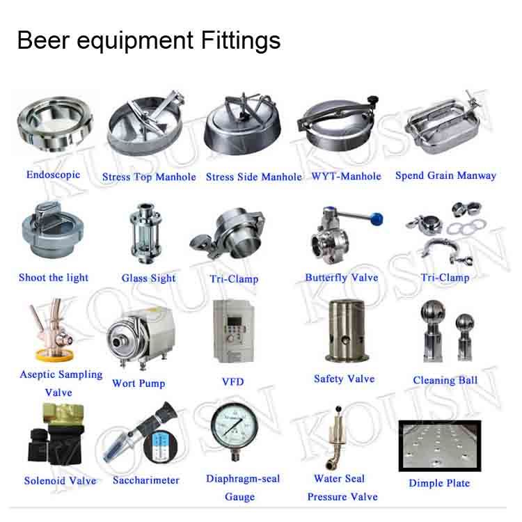 500L 1000 Gallon Industrial Stainless Steel Vinegar Wine Yogurt Bright The Price Conical Beer Fermenter Fermentation Tank for Sale