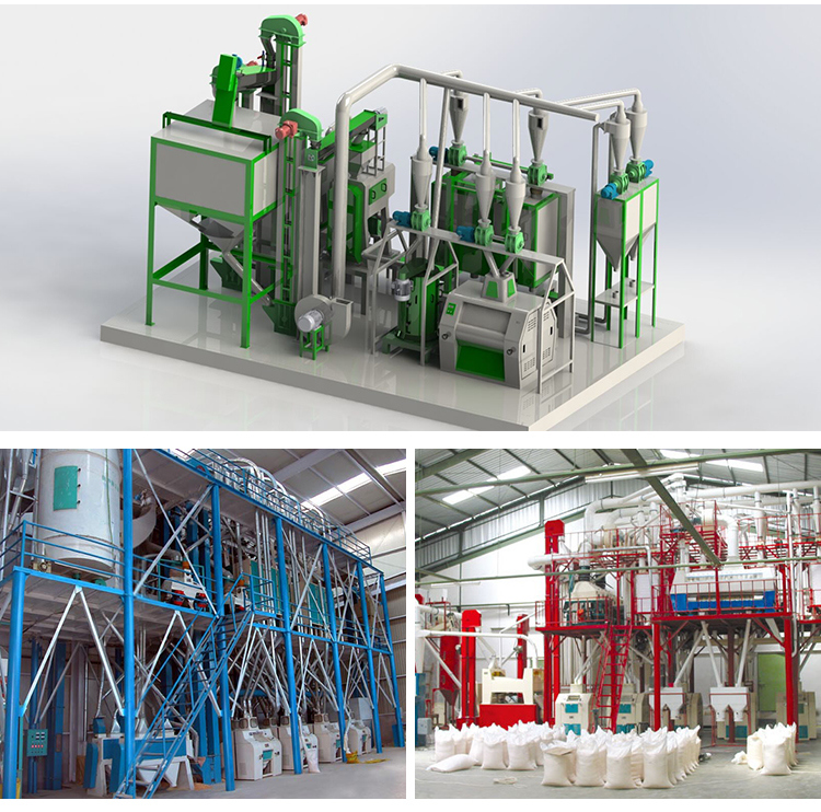 Small Kenya Maize Milling Processing Plant